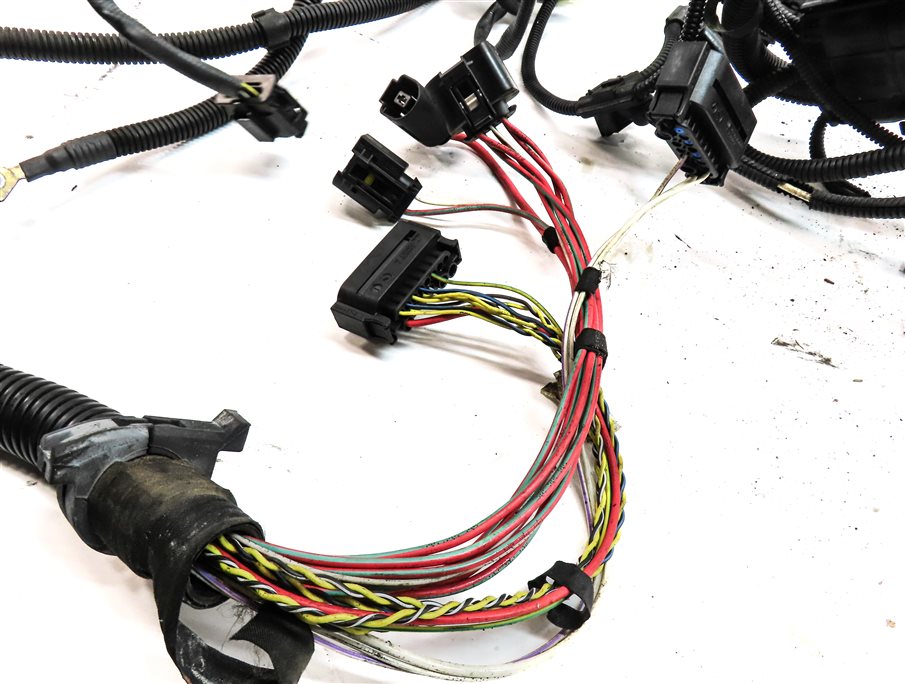 Thumbnail 11: 2014 BMW 640I CONVERTIBLE (F12) 3.0L (N55) ENGINE MOTOR WIRE WIRING HARNESS LOOM