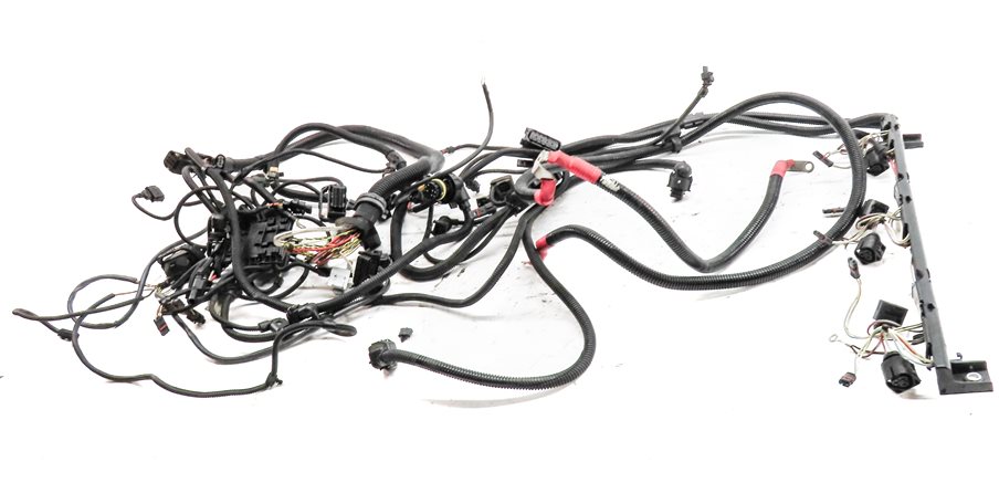 Thumbnail 2: 2014 BMW 640I CONVERTIBLE (F12) 3.0L (N55) ENGINE MOTOR WIRE WIRING HARNESS LOOM