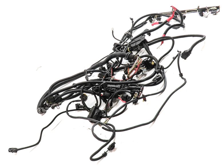 Thumbnail 3: 2014 BMW 640I CONVERTIBLE (F12) 3.0L (N55) ENGINE MOTOR WIRE WIRING HARNESS LOOM