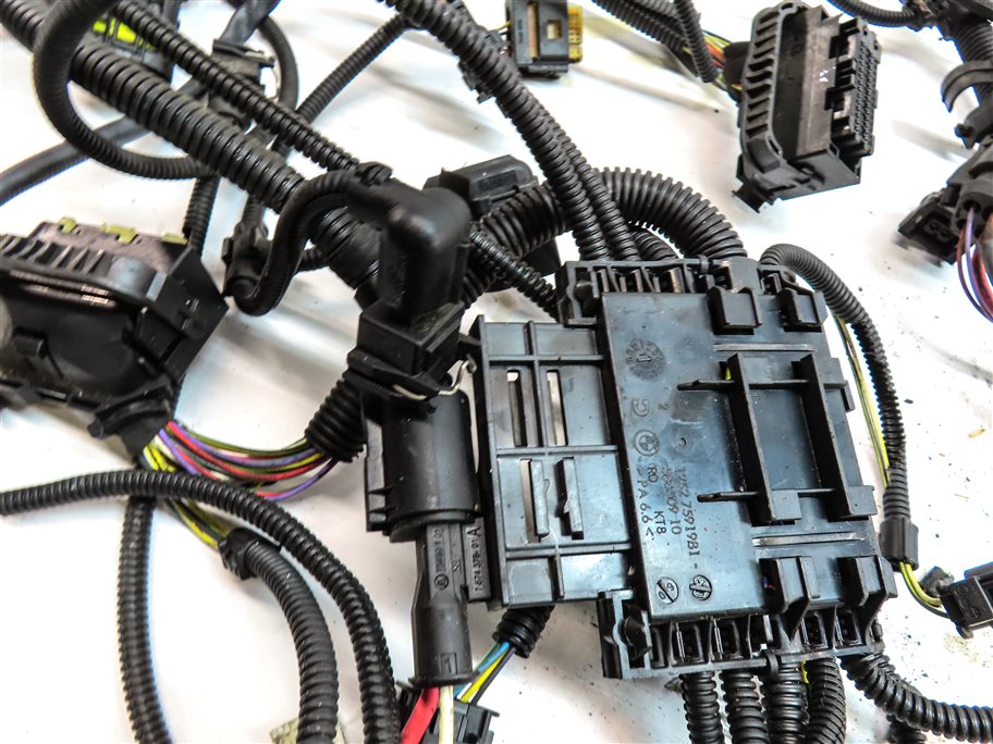 Thumbnail 9: 2014 BMW 640I CONVERTIBLE (F12) 3.0L (N55) ENGINE MOTOR WIRE WIRING HARNESS LOOM