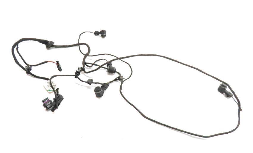 2013 AUDI A6 (C7 4G) REAR PARK ASSIST PDC DISTANCE CONTROL WIRE SENSOR SET/4