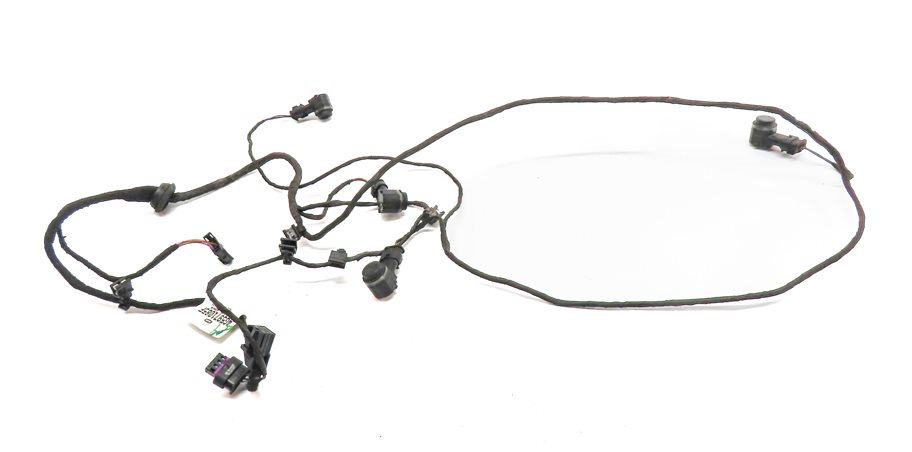 Thumbnail 2: 2013 AUDI A6 (C7 4G) REAR PARK ASSIST PDC DISTANCE CONTROL WIRE SENSOR SET/4