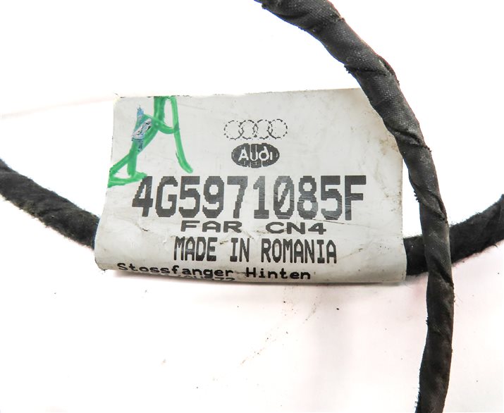 Thumbnail 5: 2013 AUDI A6 (C7 4G) REAR PARK ASSIST PDC DISTANCE CONTROL WIRE SENSOR SET/4