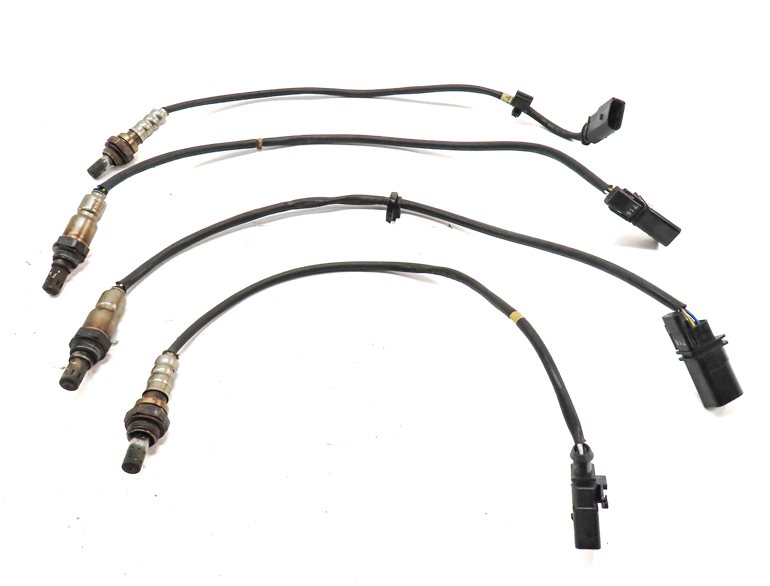 Thumbnail 2: 13 AUDI A6 (C7 4G) 3.0L SUPER (CTUA) ENGINE OXYGEN O2 LAMBDA PROBE SENSOR SET/4