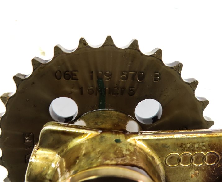Thumbnail 10: 13 AUDI A6 (C7 4G) 3.0L SUPER (CTUA) ENGINE MOTOR OIL FLUID PUMP w/ PICK UP TUBE