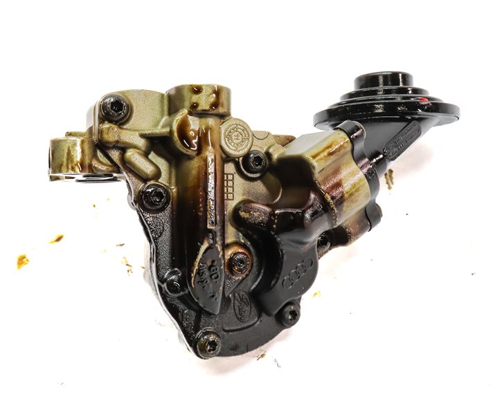 Thumbnail 8: 13 AUDI A6 (C7 4G) 3.0L SUPER (CTUA) ENGINE MOTOR OIL FLUID PUMP w/ PICK UP TUBE