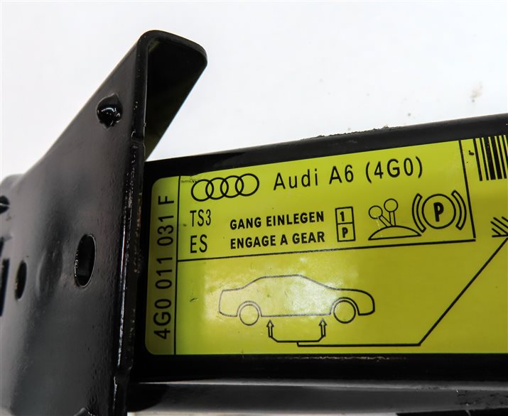 Thumbnail 10: 2012-2018 AUDI A6 S6 A7 S7 RS7 (C7) SPARE TIRE JACK w/ LUG WRENCH TOW HOOK TOOLS