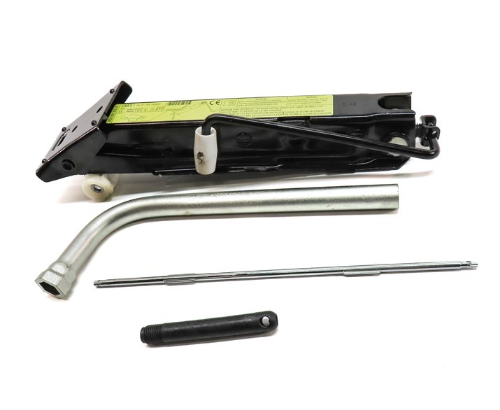 Thumbnail 3: 2012-2018 AUDI A6 S6 A7 S7 RS7 (C7) SPARE TIRE JACK w/ LUG WRENCH TOW HOOK TOOLS