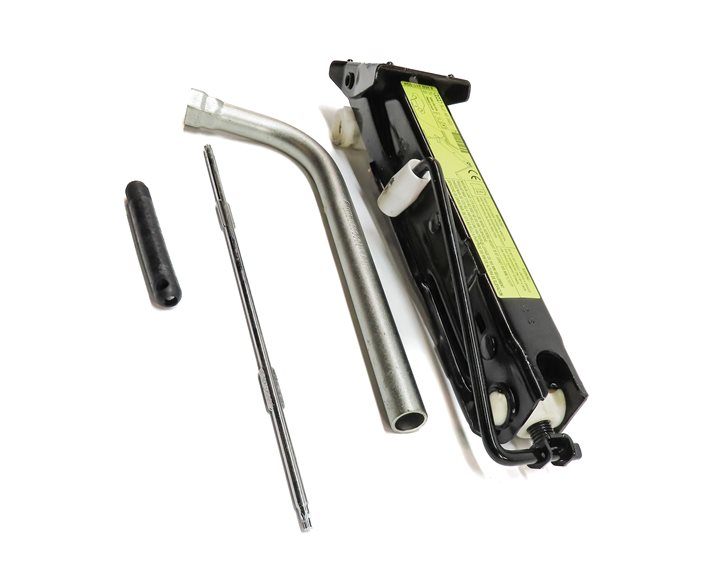Thumbnail 4: 2012-2018 AUDI A6 S6 A7 S7 RS7 (C7) SPARE TIRE JACK w/ LUG WRENCH TOW HOOK TOOLS