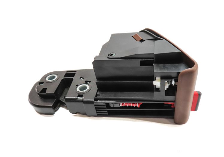 Thumbnail 5: 2013 AUDI A6 (C7 4G) REAR RIGHT FOLDING SEAT LOCK LATCH RELEASE HANDLE (BROWN)