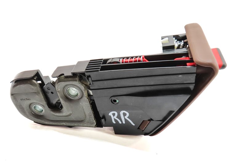 Thumbnail 6: 2013 AUDI A6 (C7 4G) REAR RIGHT FOLDING SEAT LOCK LATCH RELEASE HANDLE (BROWN)