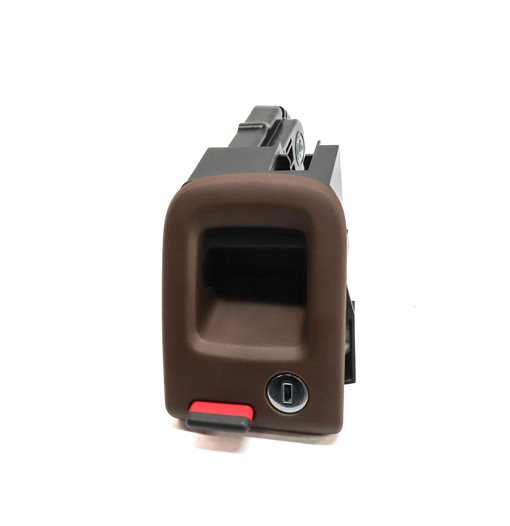 Thumbnail 2: 13 AUDI A6 (C7 4G) REAR LEFT FOLDING SEAT BACK LOCK LATCH RELEASE HANDLE (BROWN)
