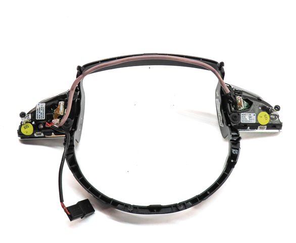 Thumbnail 5: 2013 AUDI A6 C7 4G DRIVER STEERING WHEEL AUDIO PHONE OPTION SELECT SWITCH SET/2