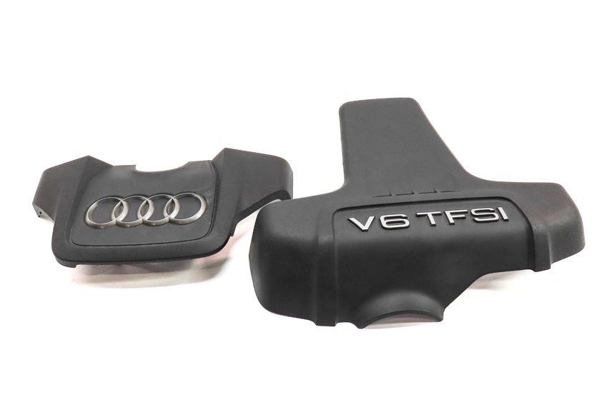Thumbnail 2: 09-16 AUDI A6 A7 A8 Q5 Q7 S5 SQ5 3.0L SUPERCHARGED ENGINE COVER TRIM SET 2