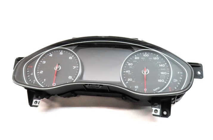 Thumbnail 12: 13-15 AUDI A6 A7 C7 3.0L SUPER SPEEDOMETER ECM BCM IMMOBILIZER MODULE KEY SET/8