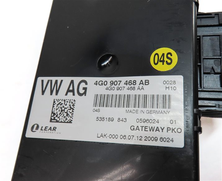 Thumbnail 15: 13-15 AUDI A6 A7 C7 3.0L SUPER SPEEDOMETER ECM BCM IMMOBILIZER MODULE KEY SET/8
