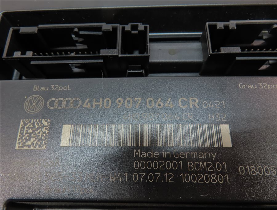 Thumbnail 17: 13-15 AUDI A6 A7 C7 3.0L SUPER SPEEDOMETER ECM BCM IMMOBILIZER MODULE KEY SET/8