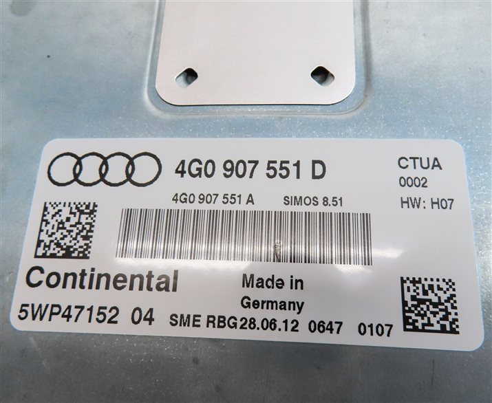 Thumbnail 18: 13-15 AUDI A6 A7 C7 3.0L SUPER SPEEDOMETER ECM BCM IMMOBILIZER MODULE KEY SET/8