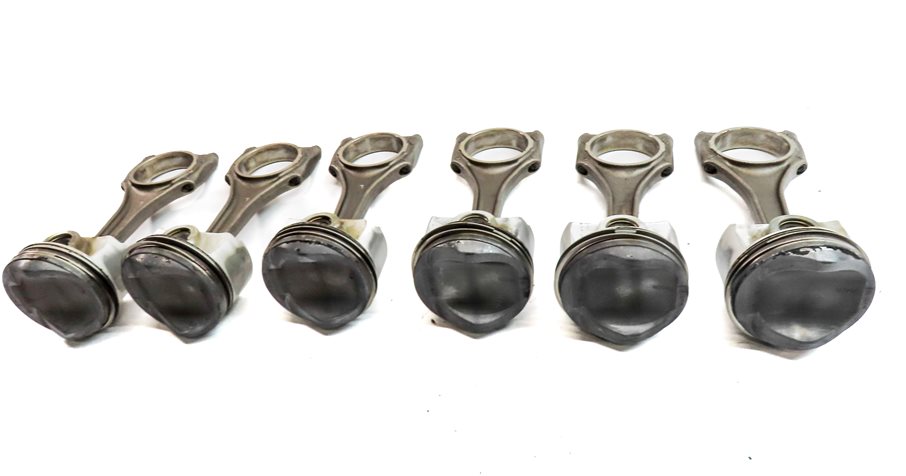 Thumbnail 3: 11-18 VW AUDI A3 A4 A5 A6 Q5 TT BEETLE JETTA TIGUAN 2.0L TURBO PISTON & ROD SET6