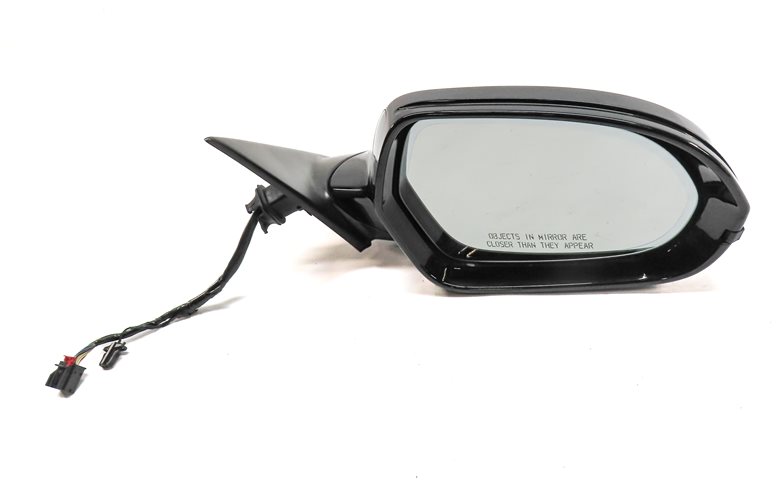 Thumbnail 3: 12-13 AUDI A6 (C7) RIGHT P-FOLD HEAT MEMORY BLIND SPOT DOOR MIRROR(Black)