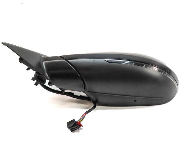 Thumbnail 6: 12-13 AUDI A6 (C7) LEFT P-FOLD HEAT MEMORY BLIND SPOT DOOR MIRROR (Black)