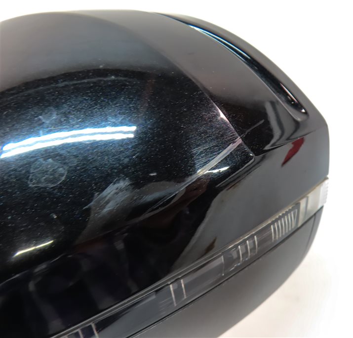 Thumbnail 8: 12-13 AUDI A6 (C7) LEFT P-FOLD HEAT MEMORY BLIND SPOT DOOR MIRROR (Black)