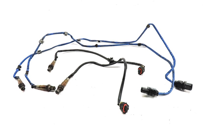 Thumbnail 2: 2008 PORSCHE CAYENNE (957) 4.8L M48 PRE POST CAT O2 OXYGEN SENSOR SET-4