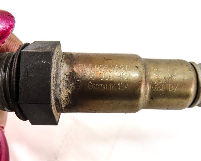 Thumbnail 5: 2008 PORSCHE CAYENNE (957) 4.8L M48 PRE POST CAT O2 OXYGEN SENSOR SET-4