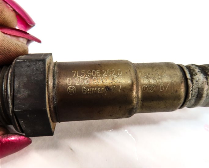 Thumbnail 6: 2008 PORSCHE CAYENNE (957) 4.8L M48 PRE POST CAT O2 OXYGEN SENSOR SET-4