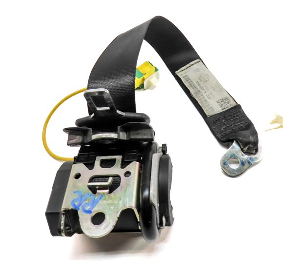 Thumbnail 4: 2008 PORSCHE CAYENNE (957) REAR RIGHT PASSENGER SEAT SEATBELT RETRACTOR (Black)