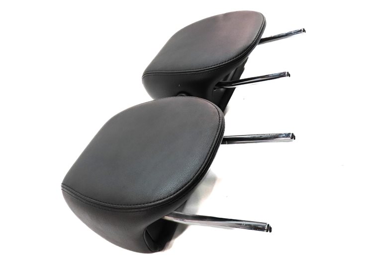 Thumbnail 4: 05-10 PORSCHE CAYENNE 955 957 FRONT LEFT RIGHT SEAT HEADREST SET/2 (BLACK)