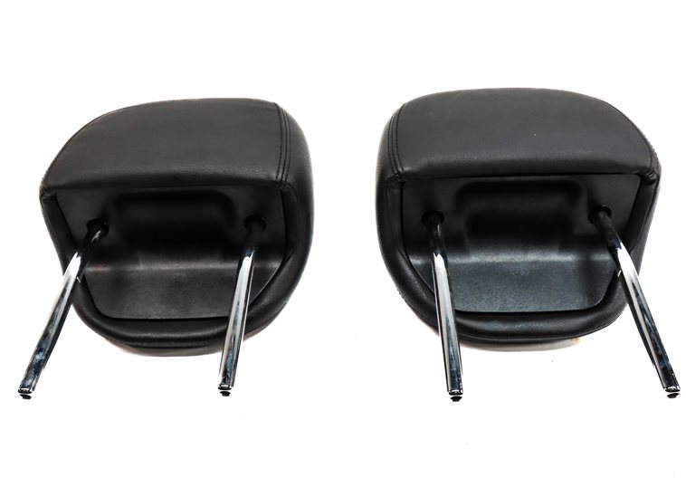 Thumbnail 7: 05-10 PORSCHE CAYENNE 955 957 FRONT LEFT RIGHT SEAT HEADREST SET/2 (BLACK)