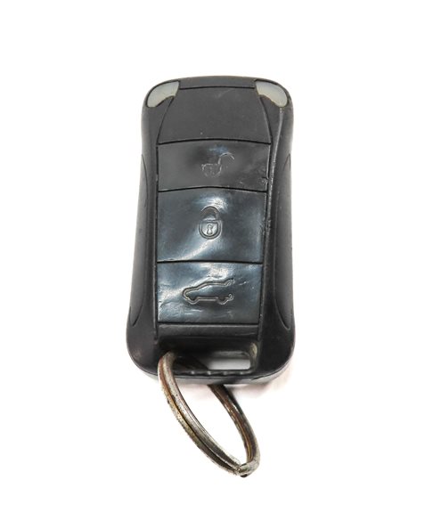 Thumbnail 14: 08 CAYENNE (957) 4.8L M48 TURBO V8 ENGINE ECM IMMOBILIZER KESSY MODULE KEY SET