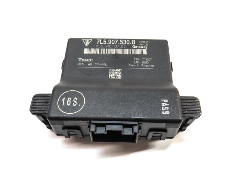 Thumbnail 9: 08 CAYENNE (957) 4.8L M48 TURBO V8 ENGINE ECM IMMOBILIZER KESSY MODULE KEY SET