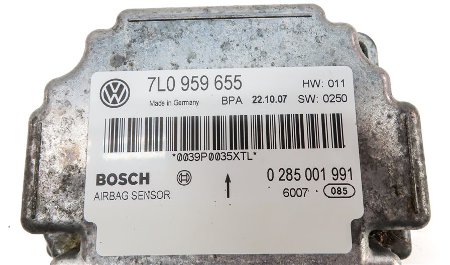 Thumbnail 5: 2008-2010 PORSCHE CAYENNE (957) PRIMARY SRS BAG CONTROL MODULE