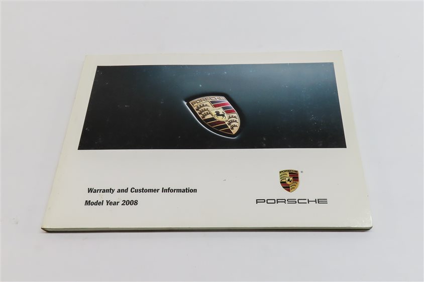 Thumbnail 10: 2008 PORSCHE CAYENNE (957) OWNERS MANUAL BOOK BOOKLET SERVICE GUIDE SET & CASE