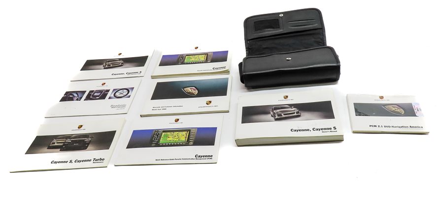 Thumbnail 2: 2008 PORSCHE CAYENNE (957) OWNERS MANUAL BOOK BOOKLET SERVICE GUIDE SET & CASE