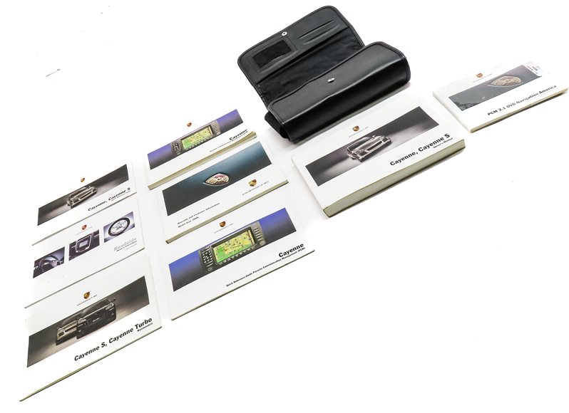 Thumbnail 3: 2008 PORSCHE CAYENNE (957) OWNERS MANUAL BOOK BOOKLET SERVICE GUIDE SET & CASE
