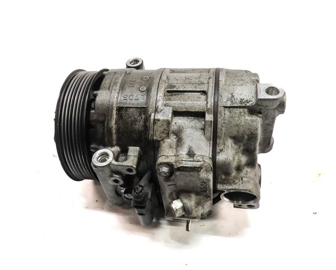 Thumbnail 2: 2008-2010 PORSCHE CAYENNE (957) 4.8L ENGINE AIR CONDITIONING A/C COMPRESSOR PUMP