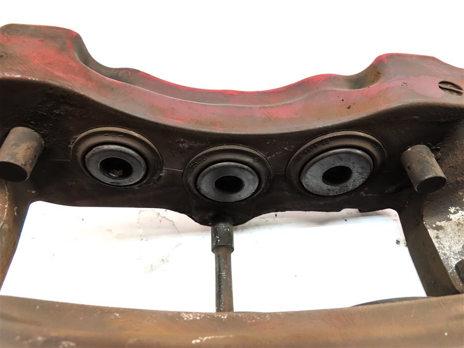 Thumbnail 8: 04-10 PORSCHE CAYENNE 955 957 4.5L 4.8L TURBO BRAKE CALIPER SET/4 (BREMBO) (RED)