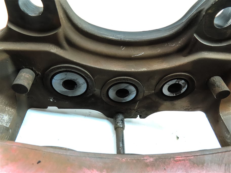Thumbnail 9: 04-10 PORSCHE CAYENNE 955 957 4.5L 4.8L TURBO BRAKE CALIPER SET/4 (BREMBO) (RED)