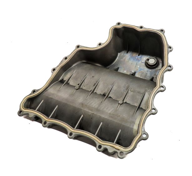 08-10 PORSCHE CAYENNE (957) 4.8L N/A NON TURBO ENGINE OIL PAN MOTOR FLUID SUMP
