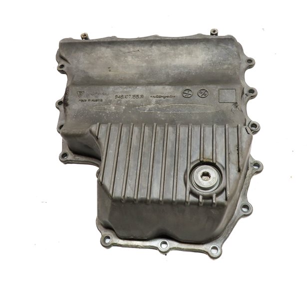 Thumbnail 6: 08-10 PORSCHE CAYENNE (957) 4.8L N/A NON TURBO ENGINE OIL PAN MOTOR FLUID SUMP
