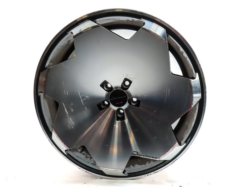 Thumbnail 2: 24x10 5x130 GIOVANNA MASISS CHROME FULL FACE DEEP CONCAVE ALUMINUM WHEEL RIM