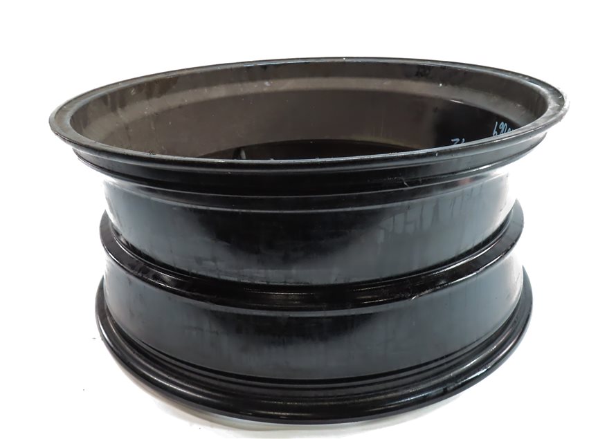 Thumbnail 3: 24x10 5x130 GIOVANNA MASISS CHROME FULL FACE DEEP CONCAVE ALUMINUM WHEEL RIM