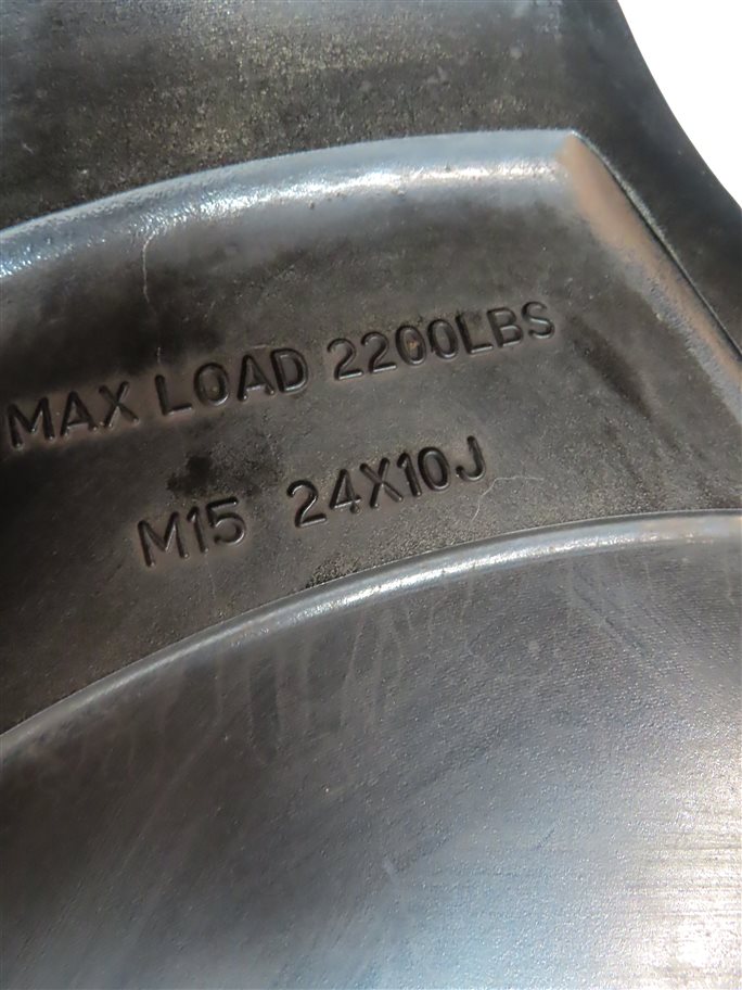 Thumbnail 5: 24x10 5x130 GIOVANNA MASISS CHROME FULL FACE DEEP CONCAVE ALUMINUM WHEEL RIM