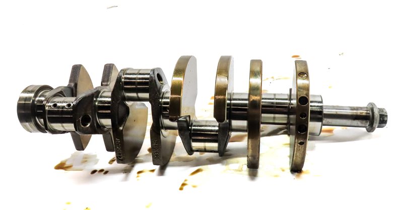 Thumbnail 2: 2008 PORSCHE CAYENNE (957) 4.8L M48 NON-TURBO ENGINE CRANKSHAFT CRANK SHAFT ASSY