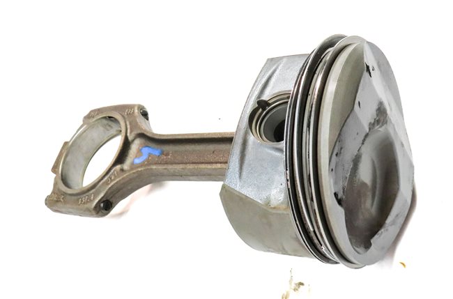 Thumbnail 4: 2008-2014 PORSCHE CAYENNE PANAMERA (957 970) 4.8L M48 N/A LEFT PISTON w/ ROD