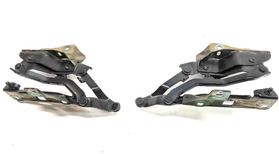 Thumbnail 3: 17-23 LAND ROVER DISCOVERY L462 FRONT LEFT & RIGHT HOOD HINGE SET (Black)