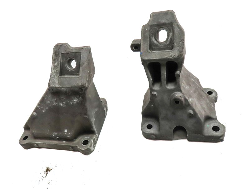 Thumbnail 2: 2017 LAND ROVER DISCOVERY (L462) 3.0L SUPER ENGINE MOTOR MOUNT BRACKET SET/2